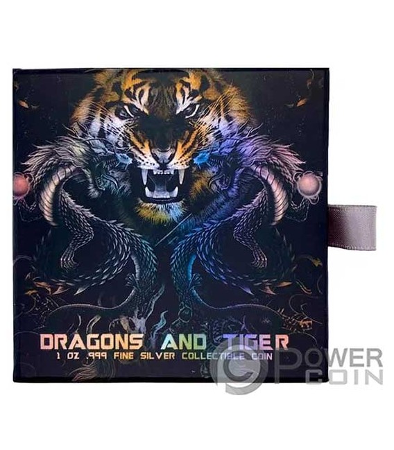 Dragon and Tiger Silver Coin | Dragon Vibe