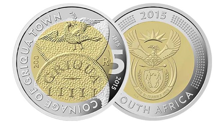 Five Rand Centenary of SARB, Coin from South Africa - Online Coin Club