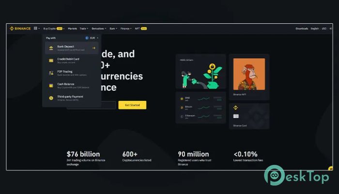 GitHub - binance/desktop: Binance desktop application release channel.