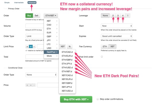 ETH/CAD - Ethereum KRAKEN exchange charts all time
