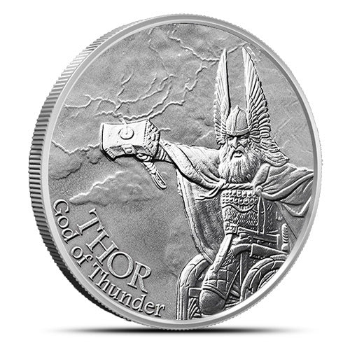1 Ounce Marvel Series Thor Silver Coin | Gold Bank