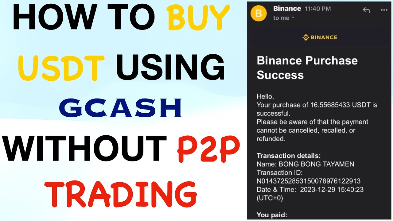 Buy Tether (USDT) - BSC using GCash or PayMaya | P2E XChange