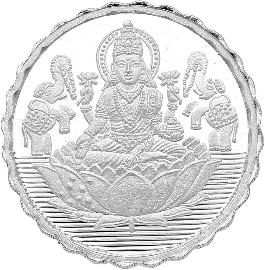 Gram Lakshmi Silver Coin ( Purity) – Bangalore Refinery