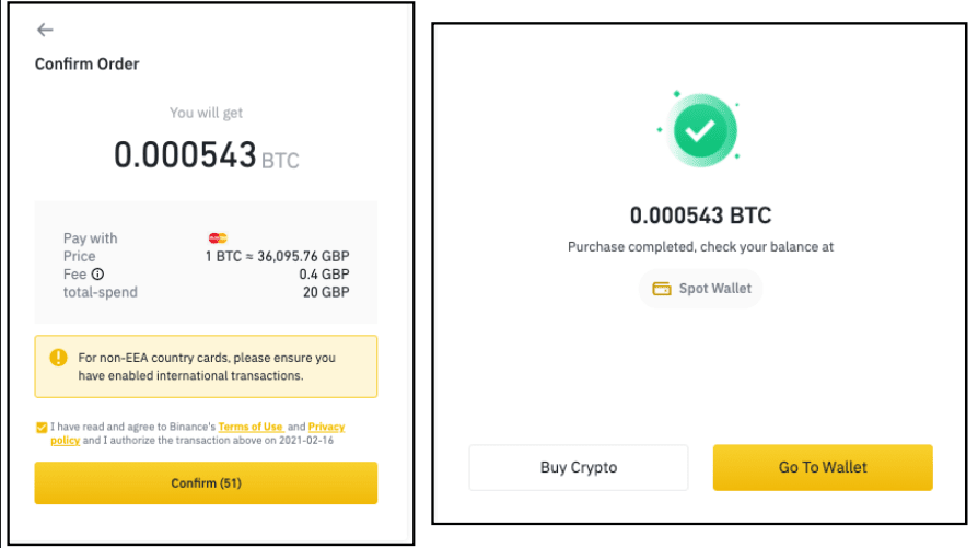 How to Buy Bitcoin with Credit Card on Binance?