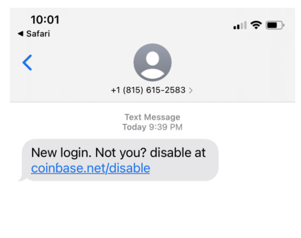 Coinbase Employees Targeted by SMS Phishing Attack