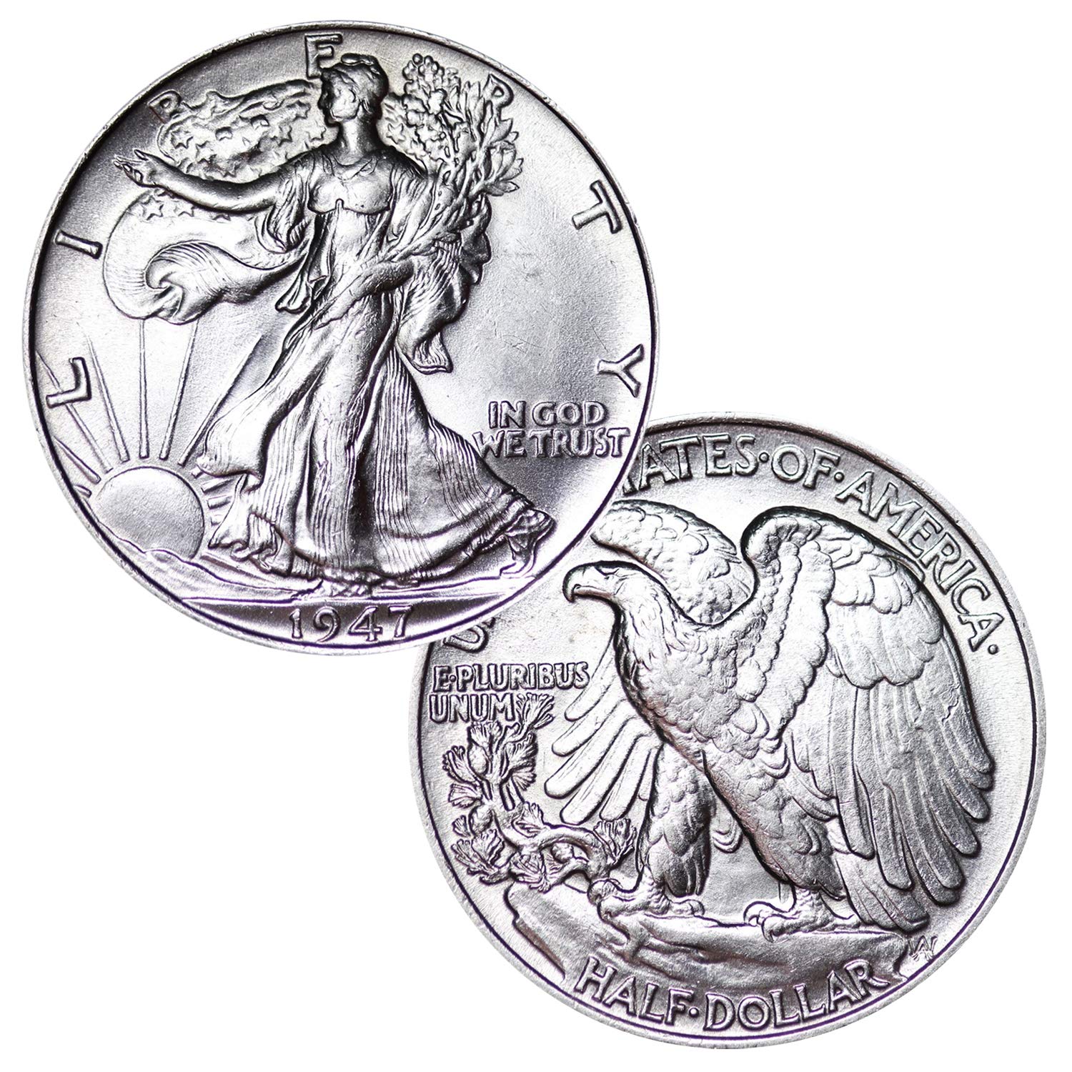 The Walking Liberty , US Silver Half Dollar Coin - Shop - The London Mint Office