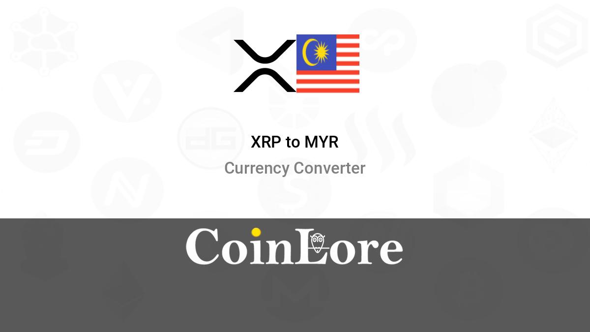 Convert 1 XRP to MYR - XRP price in MYR | CoinCodex