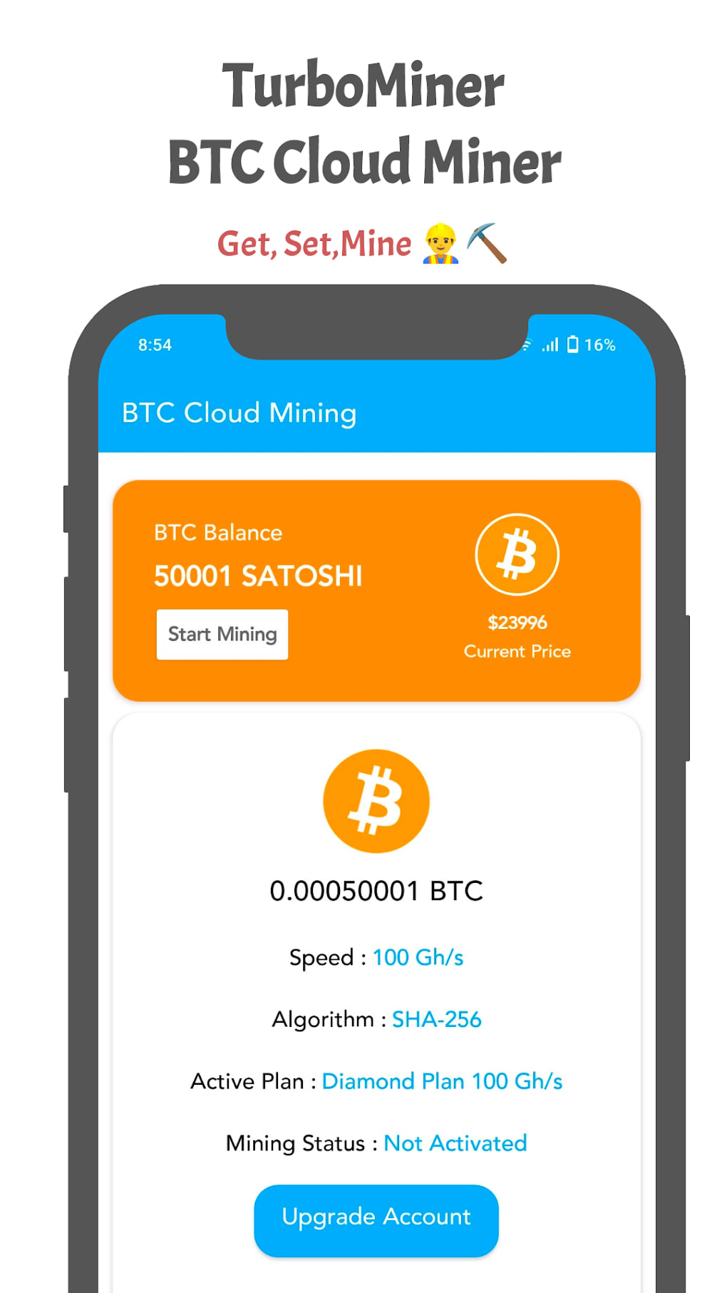 Free Bitcoin Miner Android - BTC Miner Robot Mod Apk Download