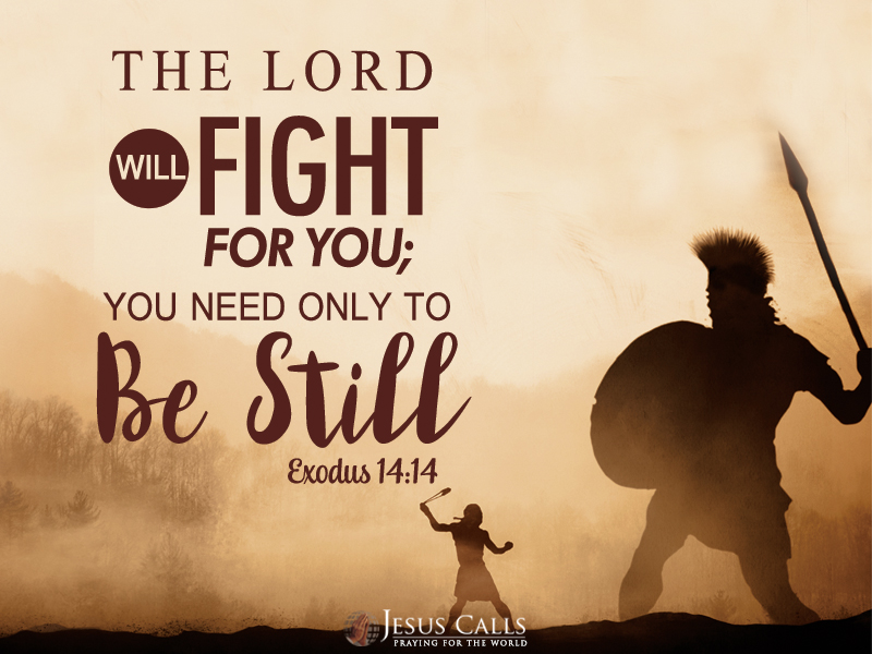 Take Comfort in This Truth: The Lord Will Fight for You
