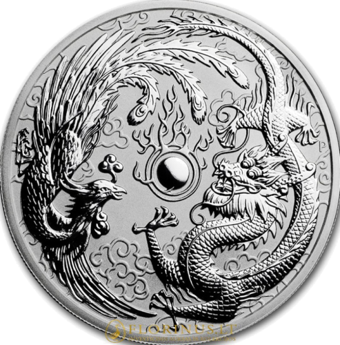1 Dollar - Elizabeth II (4th Portrait - Dragon and Phoenix) - Australia – Numista