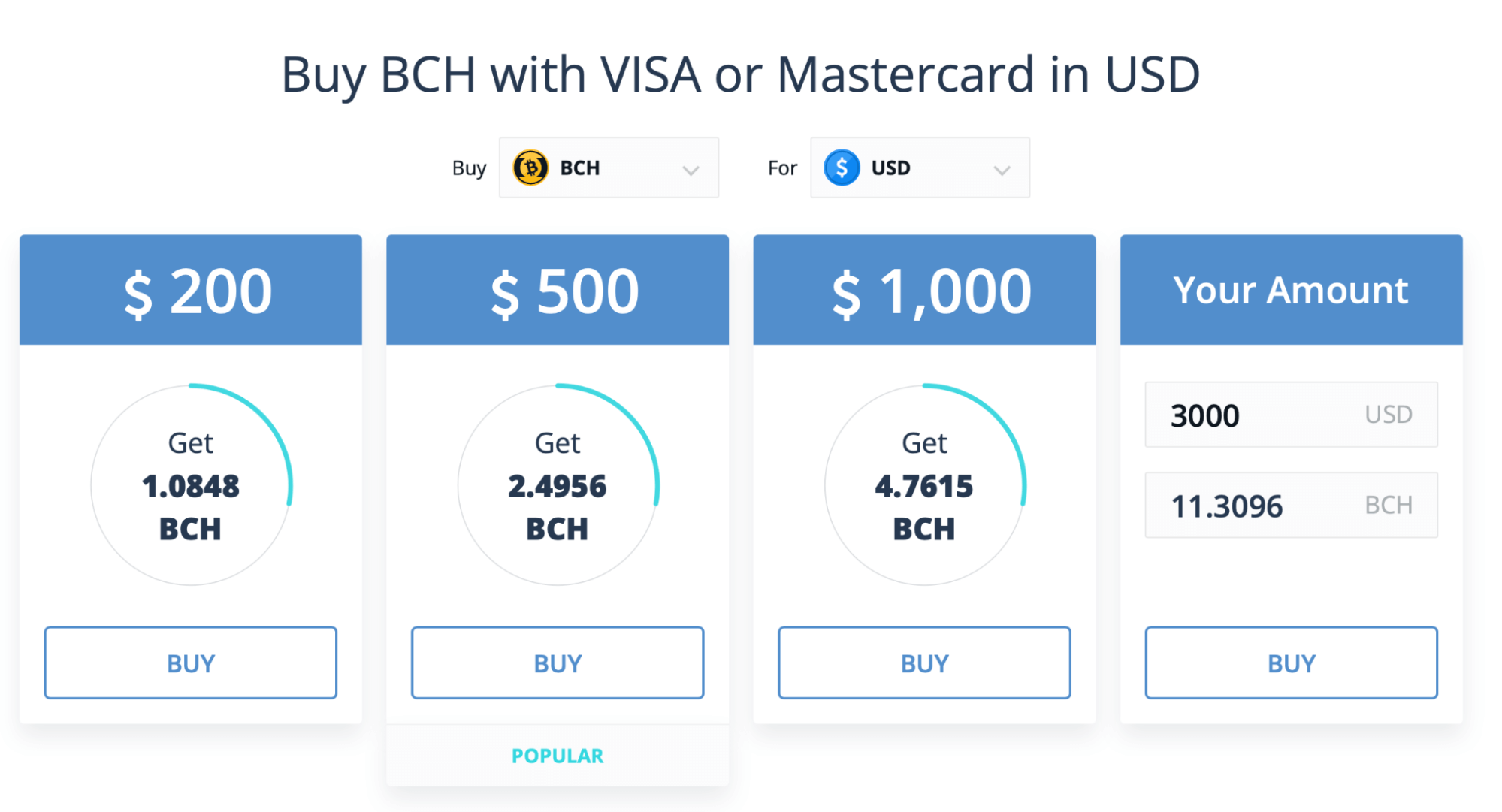 Bitsgap's BCH/USD Converter: Turn Bitcoin Cash into US Dollar | Bitsgap