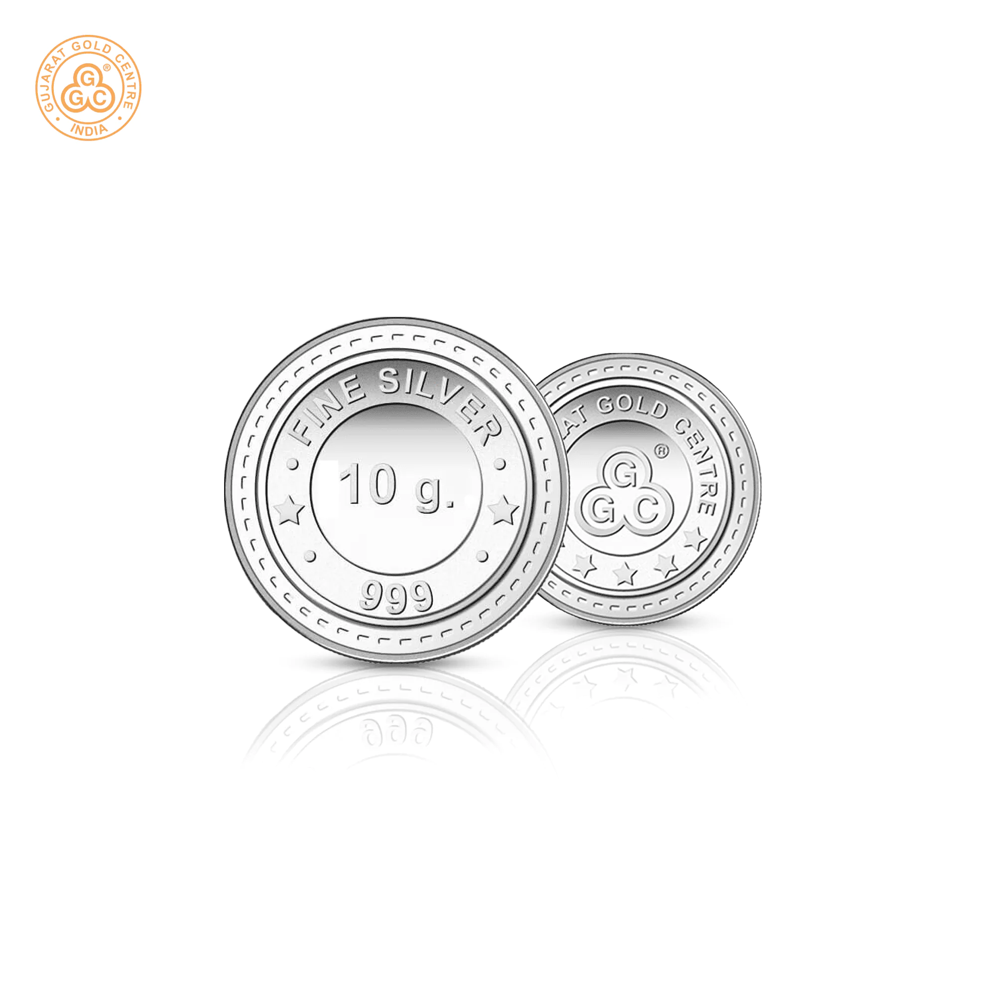 10 Gram Silver Coin Price | 10g Silver Bars Purity | MMTC-PAMP