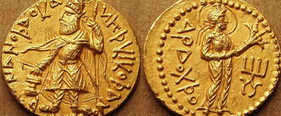 [Solved] Who were the first kings to issue coins in India?