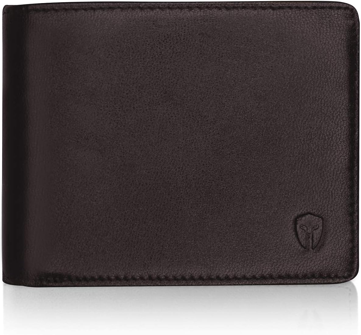 Bifold Men's Premium Leather Credit Card Holder Wallet with Outside ID – Marshalwallet