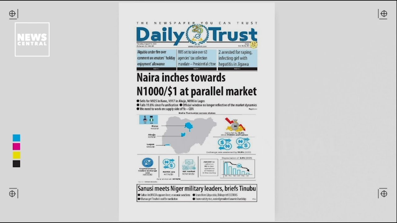 Exchange rate - Daily Trust
