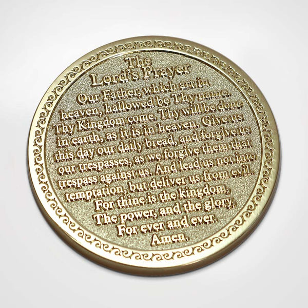 THE LORDS PRAYER COIN - Fort America