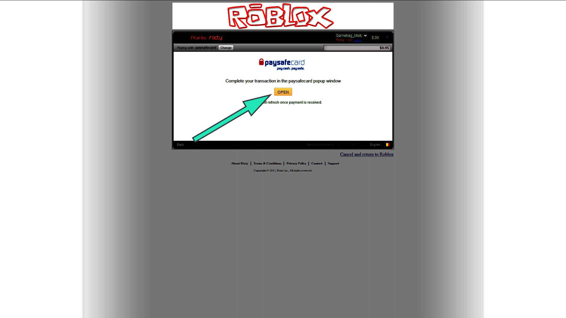 Paysafecard - Roblox Forum Archive