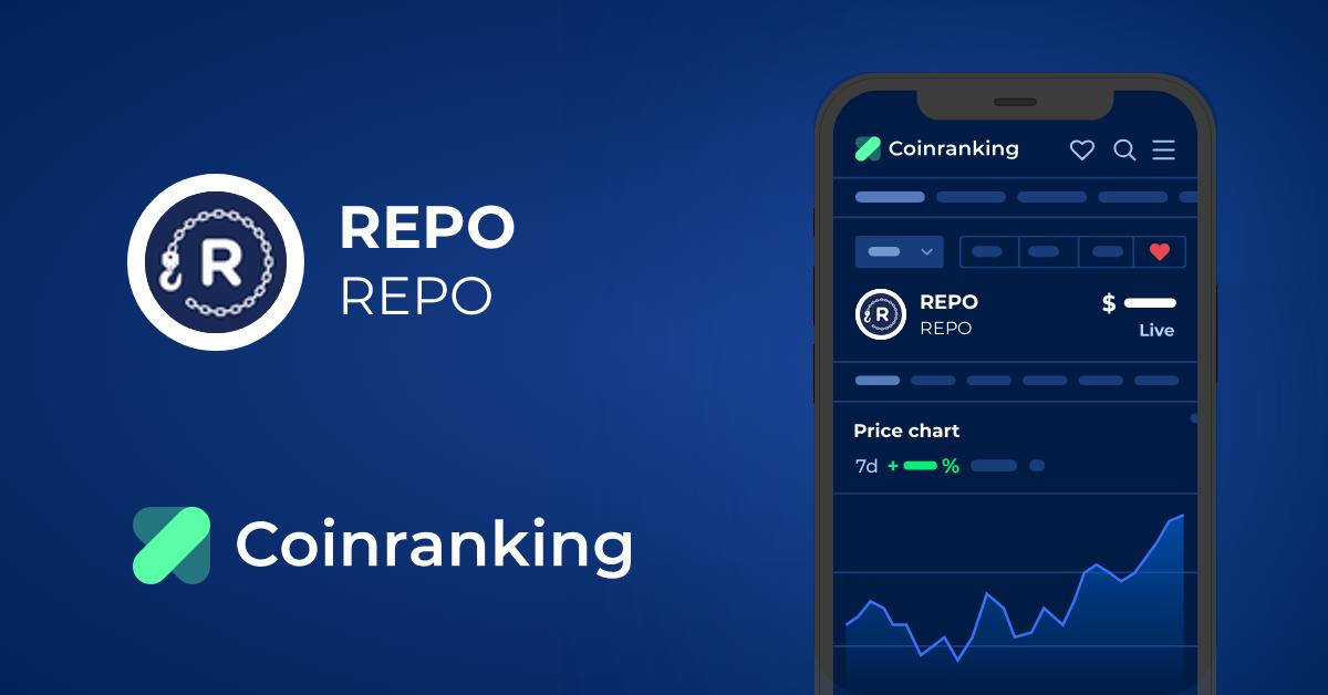 Repo Price - REP Live Chart & Trading Tools