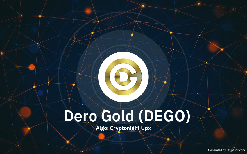 DeroGold Price, Info, DEGO to USD converter