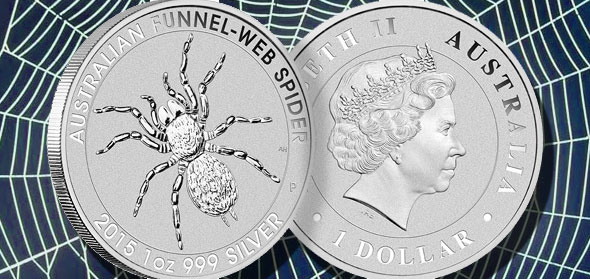 1 oz. Funnel-web Spider Australia silver coin! - bitcoinhelp.fun
