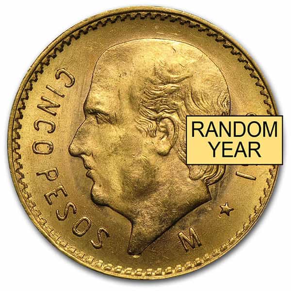 Argentina 5 Peso Gold Coin - Hero Bullion