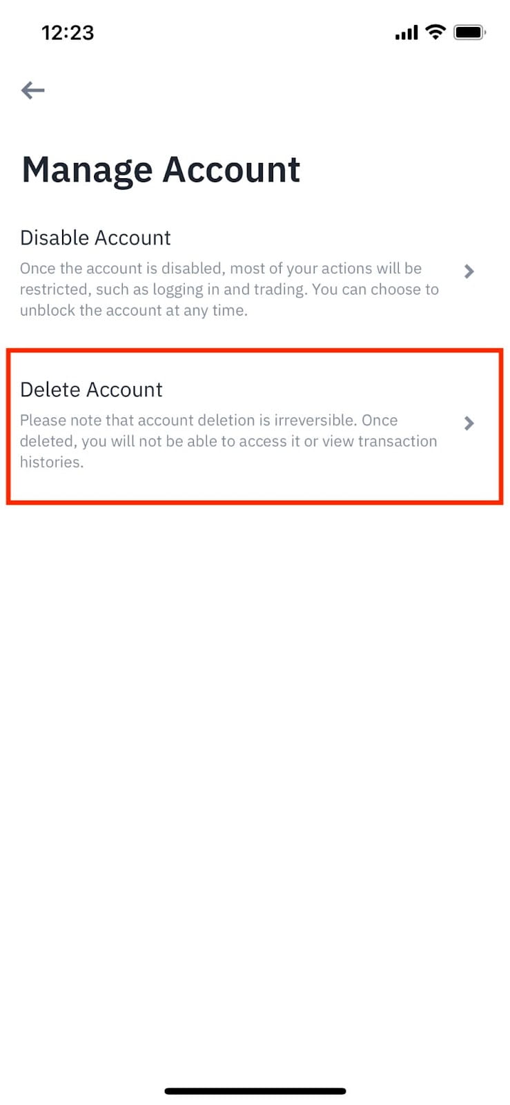 How to Delete Binance Account? A Step-by-step Guide | CoinCodex