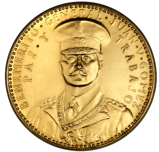 18K Yellow Gold Venezuelan Caciques Coin Charm | Avital & Co.