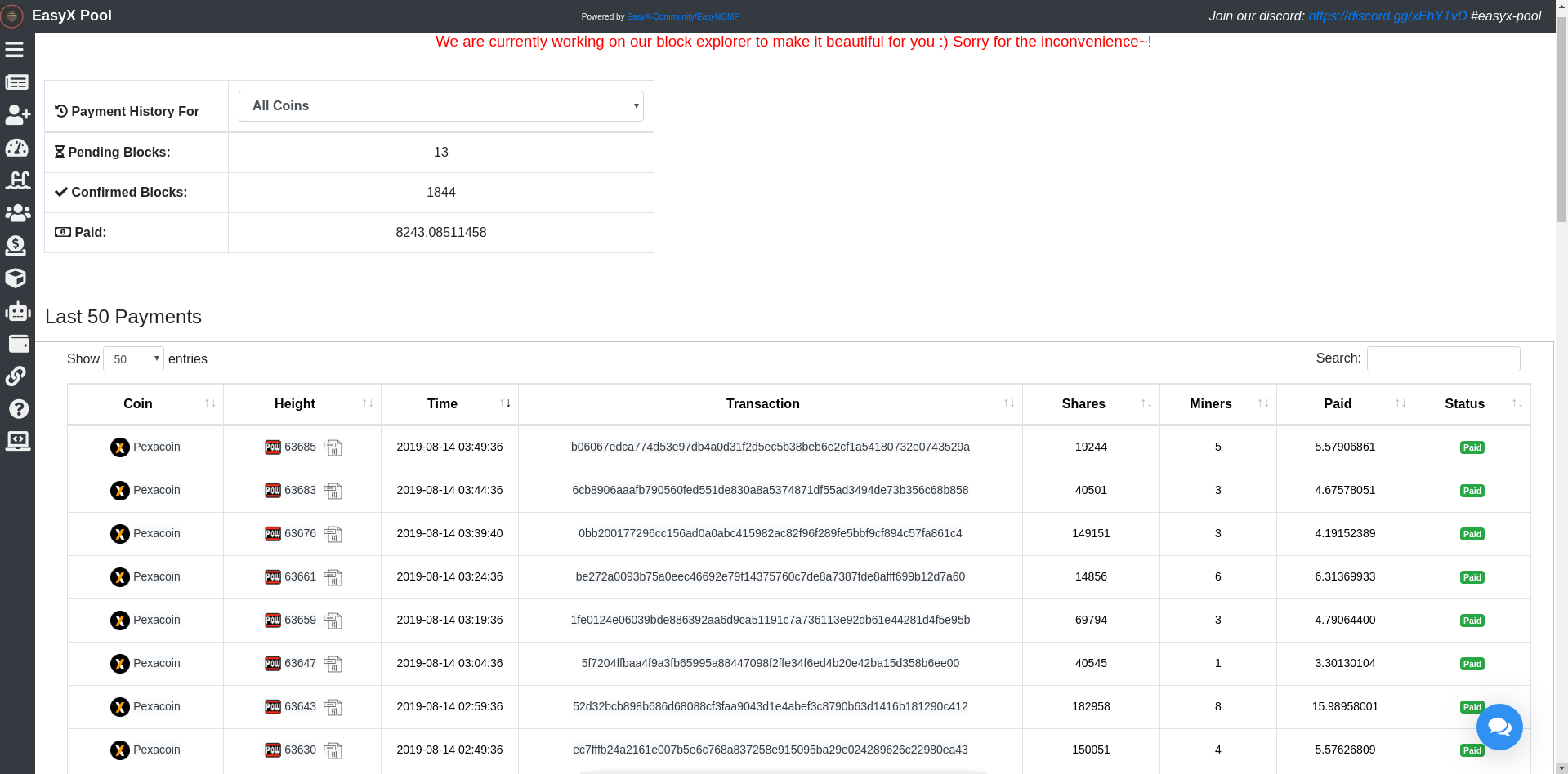 CLORE Mining Pool | Kryptex Pool