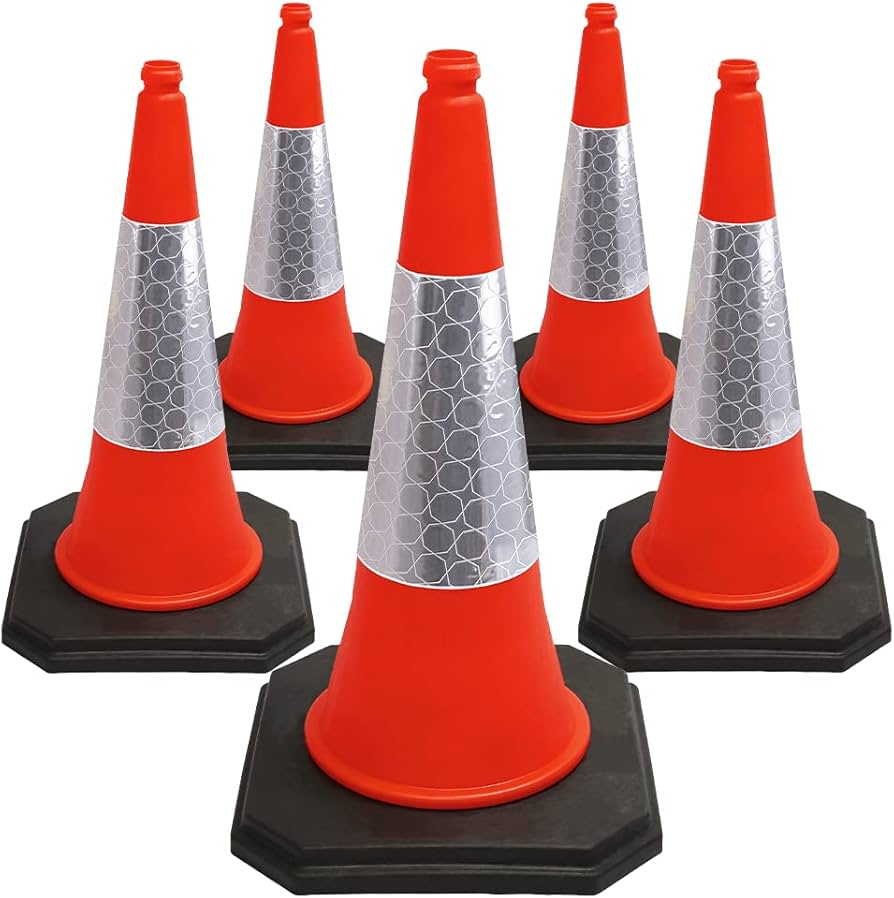 Buy traffic cones by the dozen or by the pallet from Traffic Cones For Less
