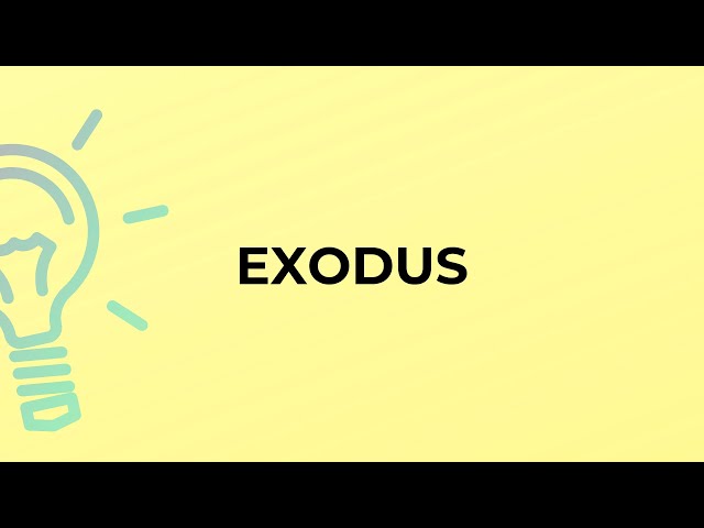 book of exodus meaning in Malayalam | book of exodus translation in Malayalam - Shabdkosh
