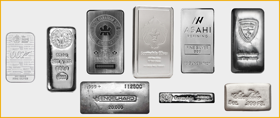 Buy Silver Bars - Online purchase and store pickup possible