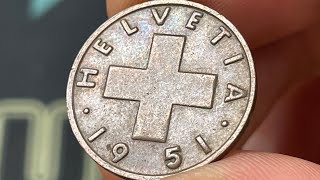 Two Centimes (Rappen) , Coin from Switzerland - Online Coin Club