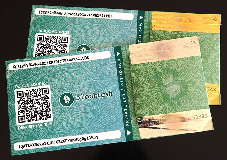 What is a paper wallet?