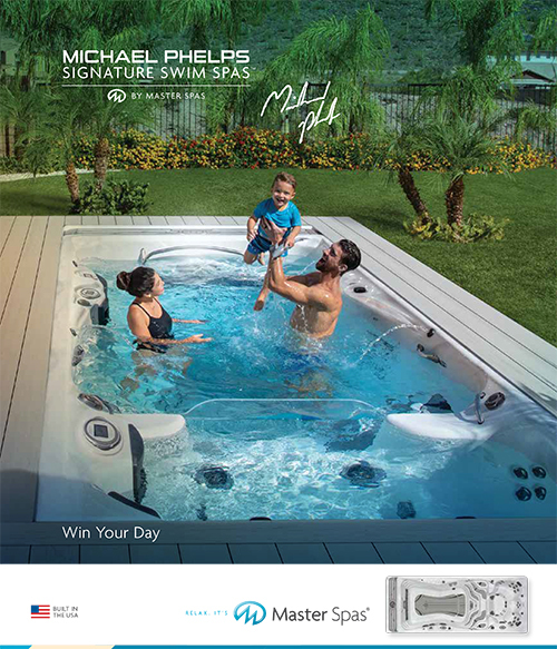 Maintain Your Swim Training At Home With a Michael Phelps Signature Swim Spa