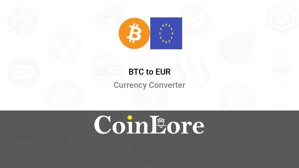 1 BTC to EUR | Convert Bitcoin to Euros | Revolut United Kingdom