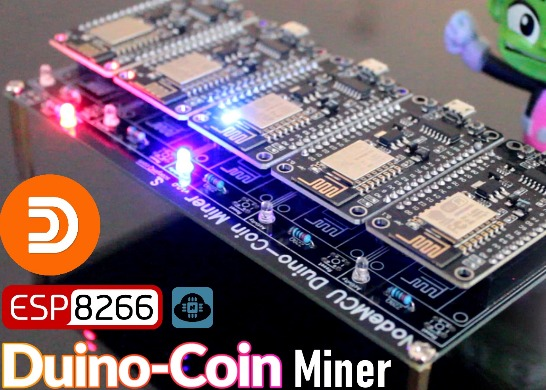DuinoCoin Miner using ESP32 - CiferTech