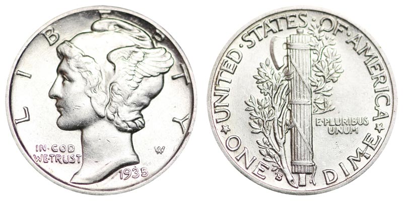 Mercury Silver Dime Coin Value Prices, Photos & Info