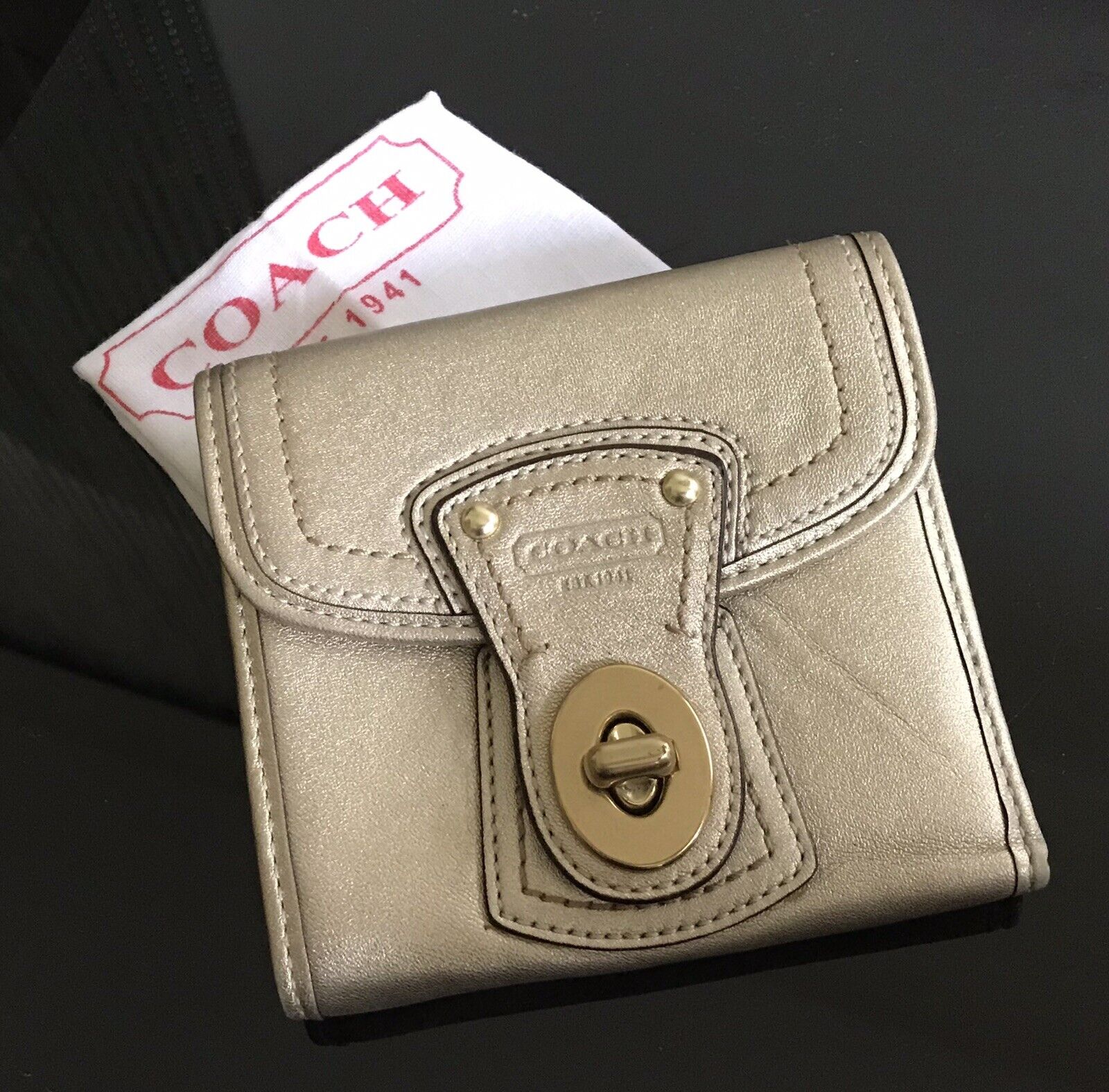 Coach Legacy Whiskey Leather French Wallet | Leather, Coach legacy, Coach