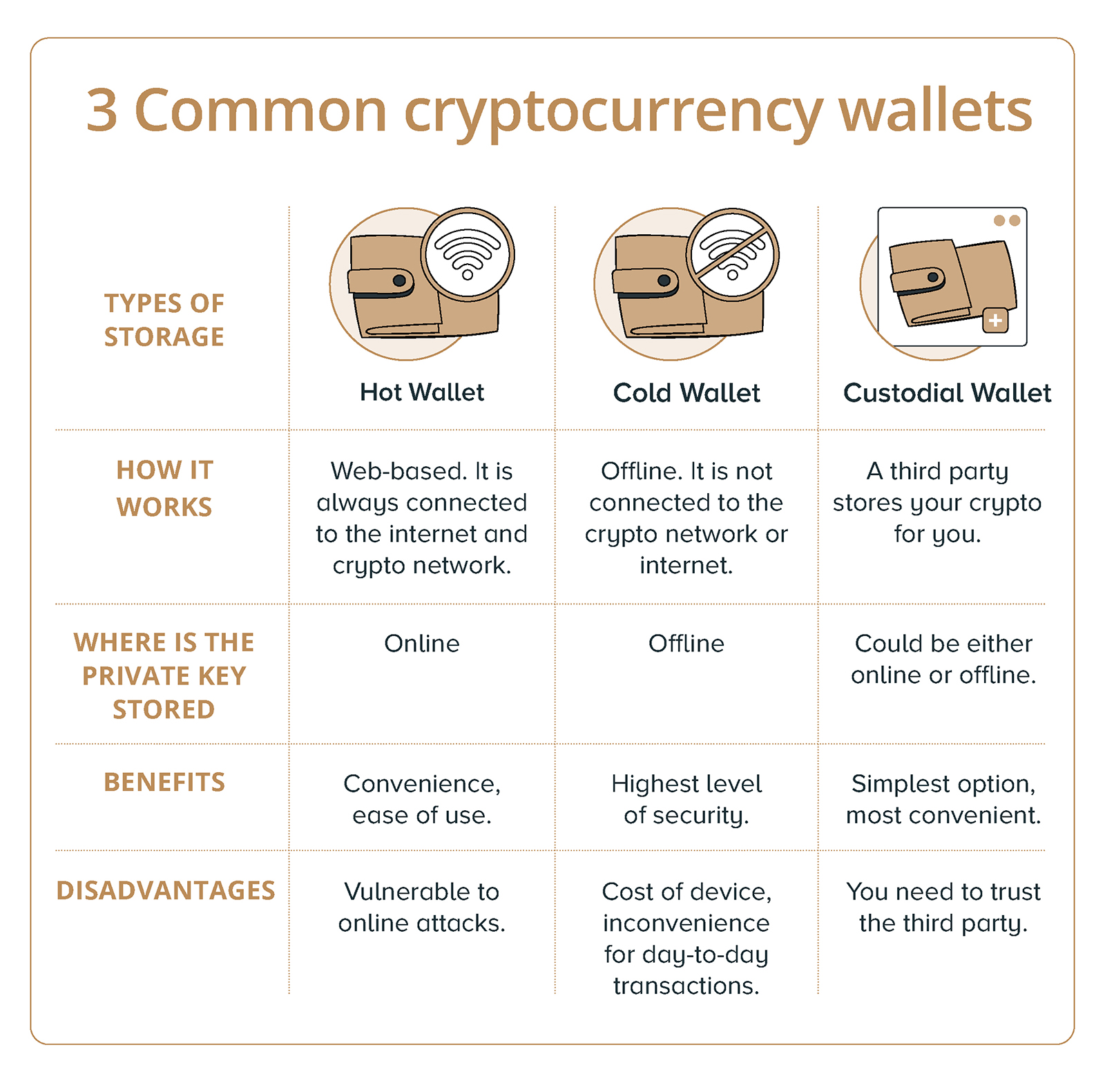 Crypto Hot Wallet vs. Cold Wallet: What’s the Difference - NerdWallet