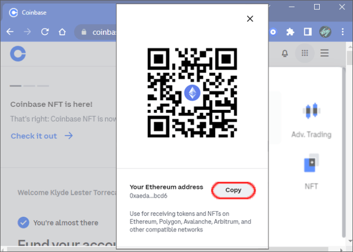 How to Locate Your Bitcoin Public Address (in Coinbase) - Early Investing