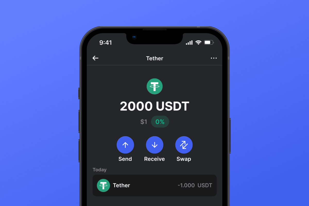 Tether (USDT) Wallet for DeFi - Zengo