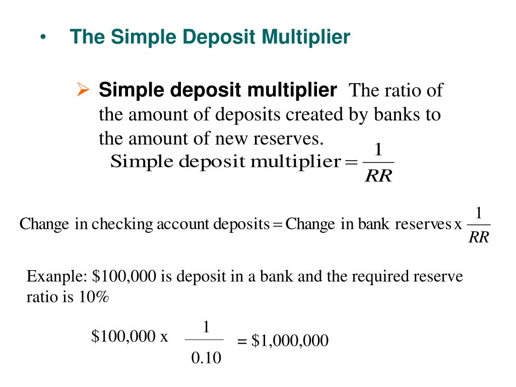 A Simple Model of Multiple Deposit Creation