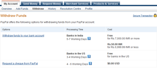 How do I withdraw money to my bank account? | PayPal BA