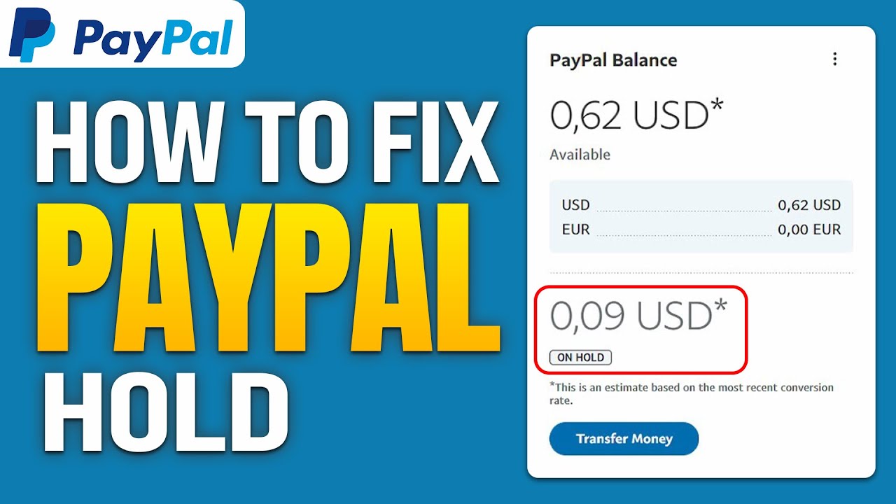 Why is my payment on hold or unavailable? | PayPal GB