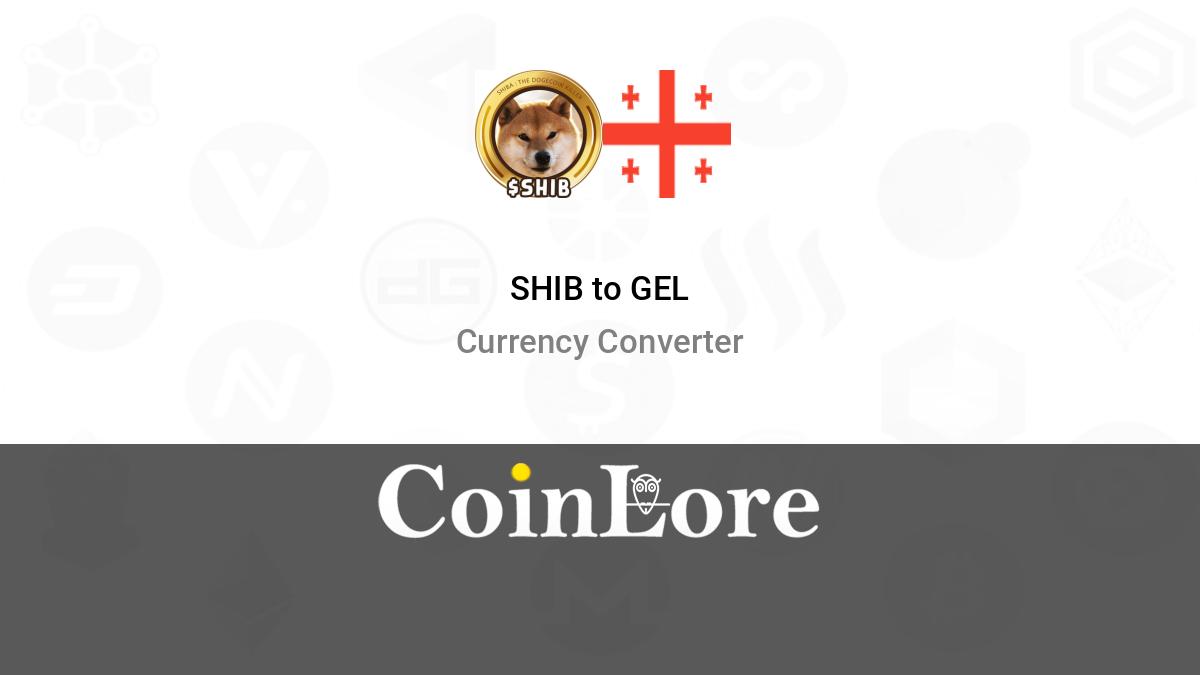 Convert 1 SHIB to USD - Shiba Inu price in USD | CoinCodex