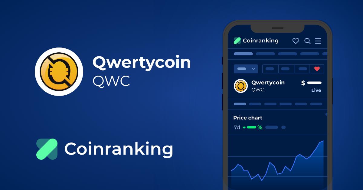 Qwertycoin price today, QWC to USD live price, marketcap and chart | CoinMarketCap