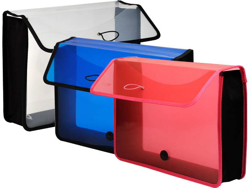 POLY EXAPNDING FILES, POLY EXPANDING WALLETS AND FILE TOTES From Lion Office Product