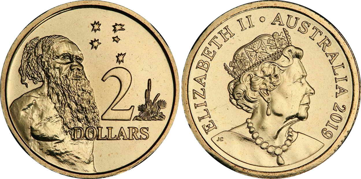 $1 Coin - 6th Effigy - Australian Coinage Portrait – Loose Change Coins