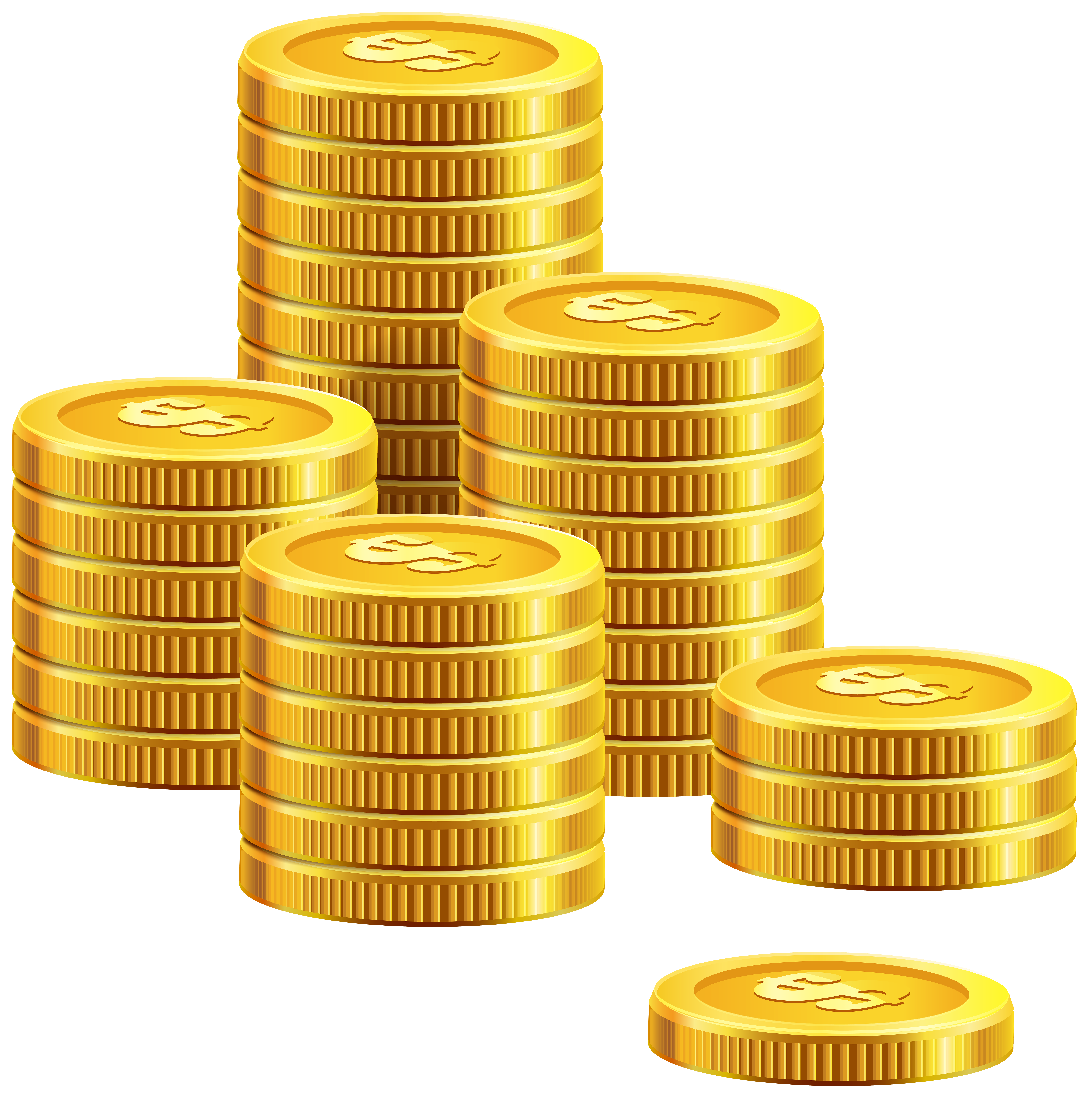 Gold Coins PNG Images & PSDs for Download | PixelSquid - SA
