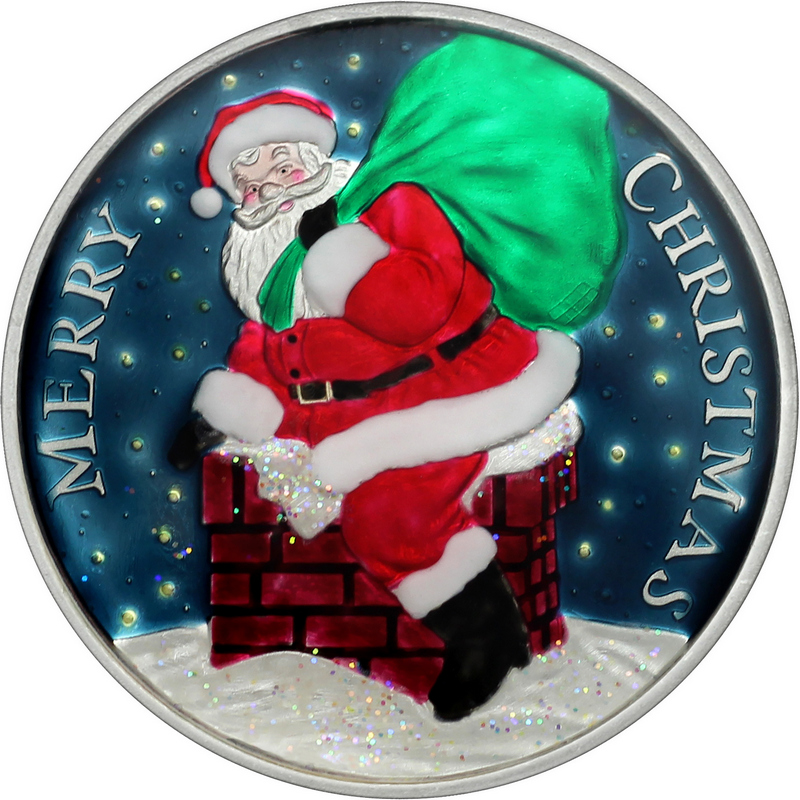 MMTC PAMP Silver Coin MERRY CHRISTMAS of 20 Gram in Purity / Fineness